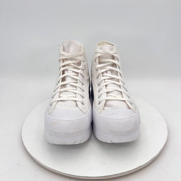Converse Chuck Taylor All Star Lugged 2.0 High Men Size 9.5 A00871C White Shoes - Picture 2 of 13